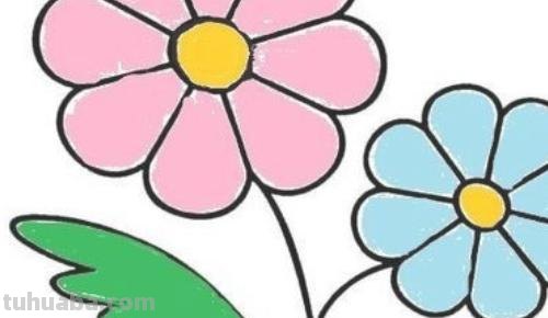 花怎么画又漂亮简笔画（花怎么画又漂亮简笔画图片）