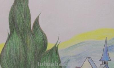 彩铅画星空物体怎么画(彩铅画星空物体怎么画好看) 彩铅画星空物体怎么画(彩铅画星空物体怎么画好看)