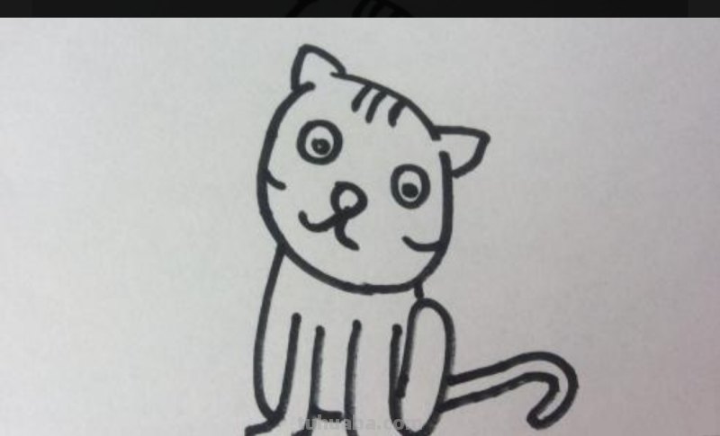 怎么画猫的简笔画(怎么画猫的简笔画又漂亮又简单) 怎么画猫的简笔画(怎么画猫的简笔画又漂亮又简单)