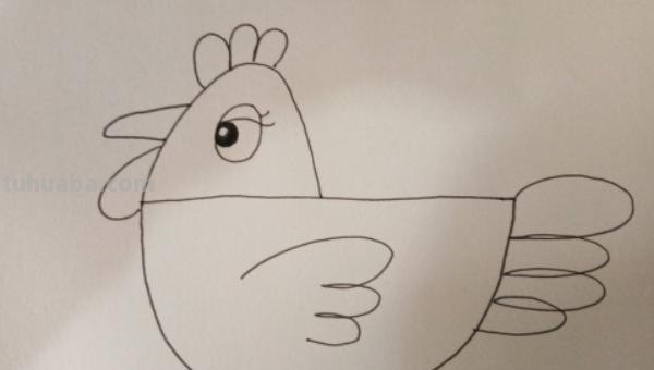怎么画鸡的简笔画(怎么画鸡的简笔画图片) 怎么画鸡的简笔画(怎么画鸡的简笔画图片)
