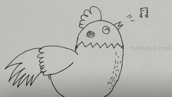 怎么画鸡的简笔画(怎么画鸡的简笔画图片) 怎么画鸡的简笔画(怎么画鸡的简笔画图片)