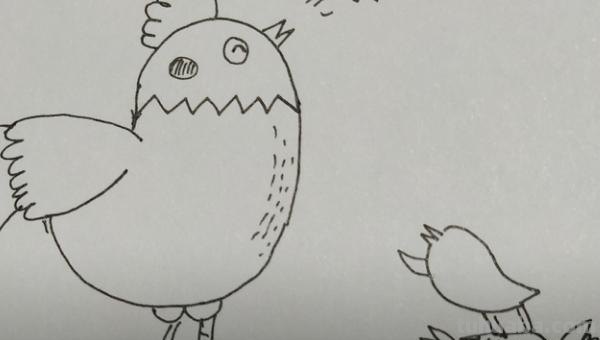 怎么画鸡的简笔画(怎么画鸡的简笔画图片) 怎么画鸡的简笔画(怎么画鸡的简笔画图片)