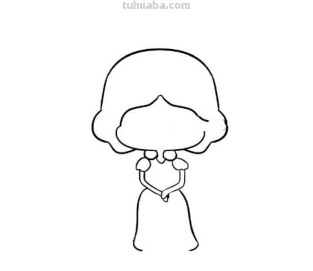 公主怎么画最美简笔画（公主怎么画最美简笔画图片）