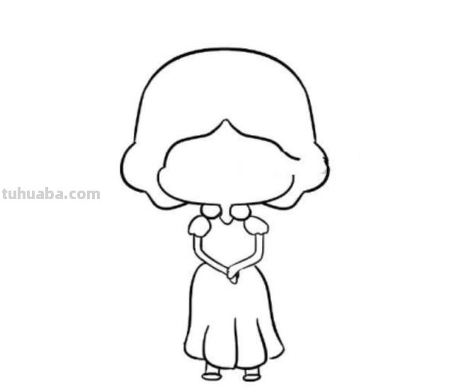 公主怎么画最美简笔画（公主怎么画最美简笔画图片）
