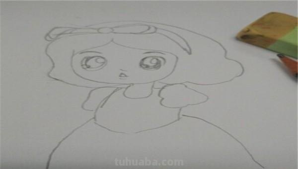 公主怎么画最美简笔画（公主怎么画最美简笔画图片）