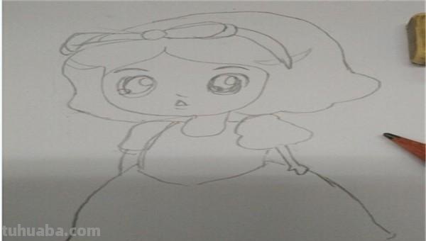 公主怎么画最美简笔画（公主怎么画最美简笔画图片）