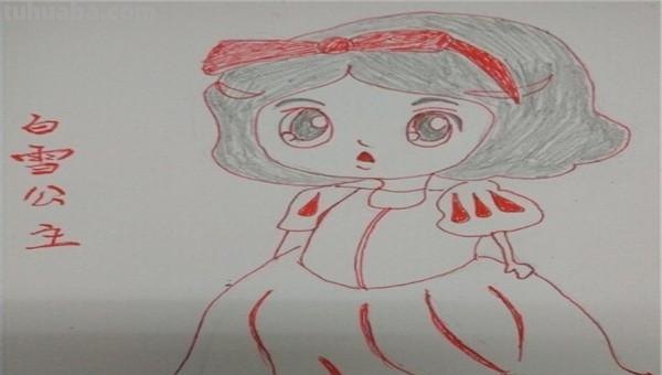 公主怎么画最美简笔画（公主怎么画最美简笔画图片）