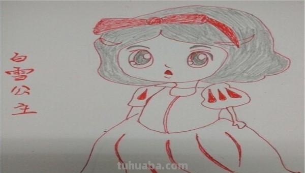 公主怎么画最美简笔画（公主怎么画最美简笔画图片）