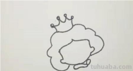 公主怎么画最美简笔画（公主怎么画最美简笔画图片）