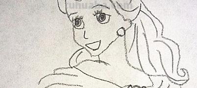 公主怎么画最美简笔画（公主怎么画最美简笔画图片）