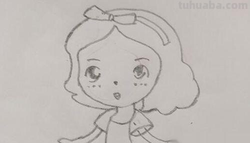 公主怎么画最美简笔画（公主怎么画最美简笔画图片）