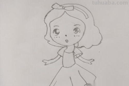 公主怎么画最美简笔画（公主怎么画最美简笔画图片）