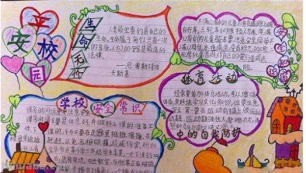 安全教育手抄报怎么画（防溺水安全教育手抄报怎么画）