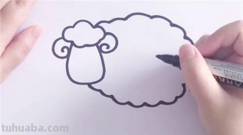 怎么画羊的简笔画(怎么画羊的简笔画图片) 怎么画羊的简笔画(怎么画羊的简笔画图片)