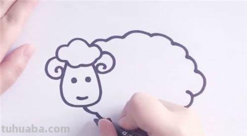 怎么画小羊简笔画(怎么画小羊简笔画好看) 怎么画小羊简笔画(怎么画小羊简笔画好看)
