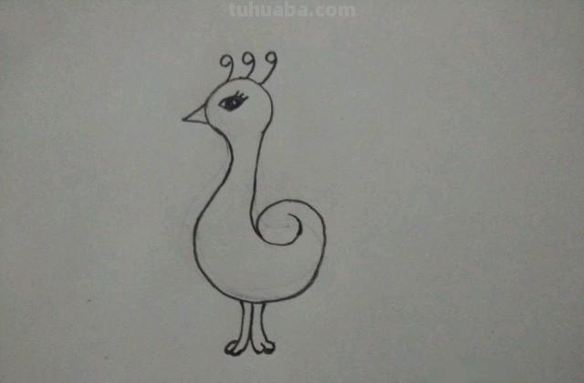 怎么画孔雀简笔画(怎么画孔雀简笔画图片) 怎么画孔雀简笔画(怎么画孔雀简笔画图片)