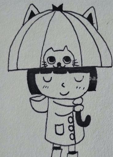 怎么画女孩简笔画（怎么画女孩简笔画画的又好看又简单）