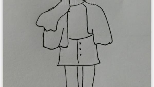 怎么画女孩简笔画（怎么画女孩简笔画画的又好看又简单）