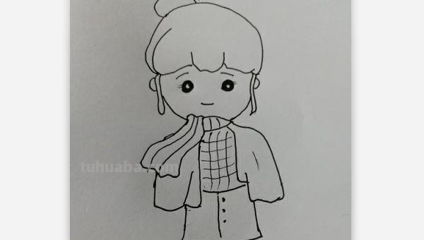 怎么画女孩简笔画（怎么画女孩简笔画画的又好看又简单）
