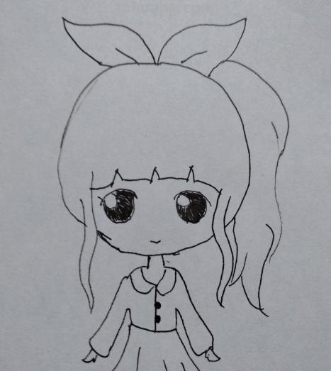 怎么画女孩简笔画（怎么画女孩简笔画画的又好看又简单）