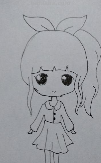 怎么画女孩简笔画（怎么画女孩简笔画画的又好看又简单）