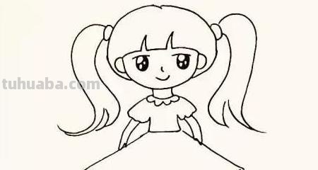 怎么画女孩简笔画（怎么画女孩简笔画画的又好看又简单）