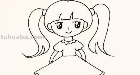 怎么画女孩简笔画（怎么画女孩简笔画画的又好看又简单）