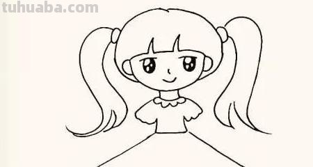 怎么画女孩简笔画（怎么画女孩简笔画画的又好看又简单）