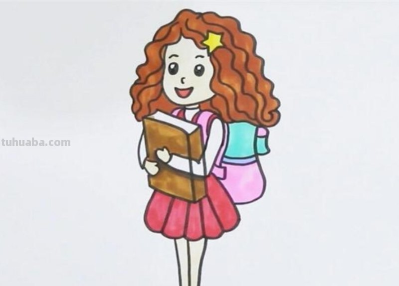 怎么画女孩简笔画（怎么画女孩简笔画画的又好看又简单）
