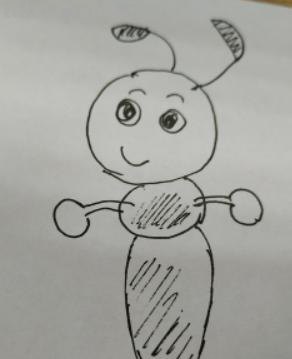 简笔画蚂蚁怎么画（简笔画蚂蚁怎么画?）