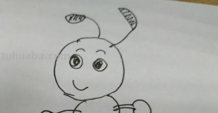 简笔画蚂蚁怎么画（简笔画蚂蚁怎么画?）