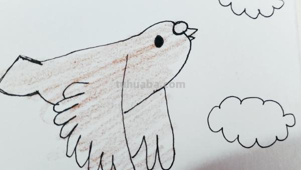 彩铅画高空小鸟怎么画（彩铅画高空小鸟怎么画好看）