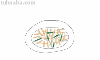 简笔画食物怎么画（简笔画食物怎么画简单又漂亮）