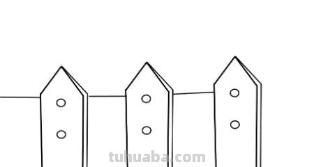 简笔画栅栏怎么画（简笔画栅栏怎么画好看）