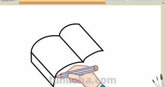 手抄报中的书本怎么画（手抄报中的书本怎么画?）