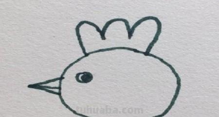 怎么画小鸡简笔画（怎么画小鸡简笔画图片）