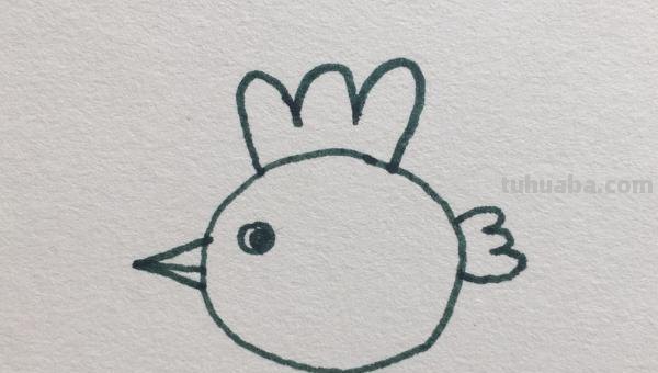 怎么画小鸡简笔画（怎么画小鸡简笔画图片）