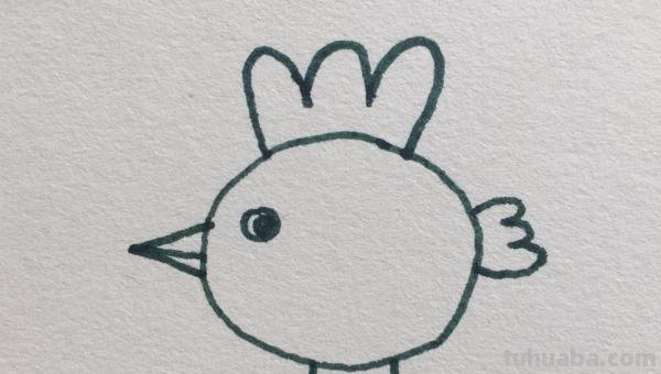 怎么画小鸡简笔画（怎么画小鸡简笔画图片）