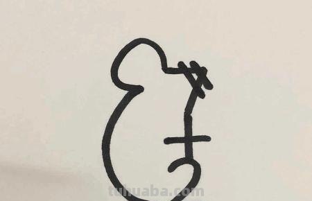 怎么画老鼠的简笔画（怎么画老鼠的简笔画图片）