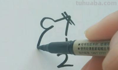 怎么画老鼠的简笔画（怎么画老鼠的简笔画图片）