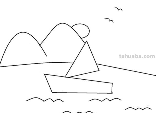 小船的简笔画怎么画（小船的简笔画怎么画图片）