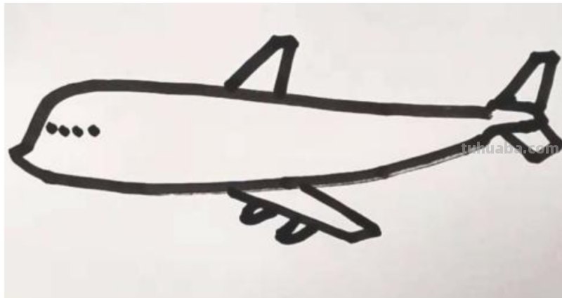 怎么画飞机简笔画（怎么画飞机简笔画图片大全）