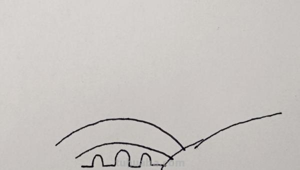 山水怎么画简笔画（山水怎么画简笔画儿童画）