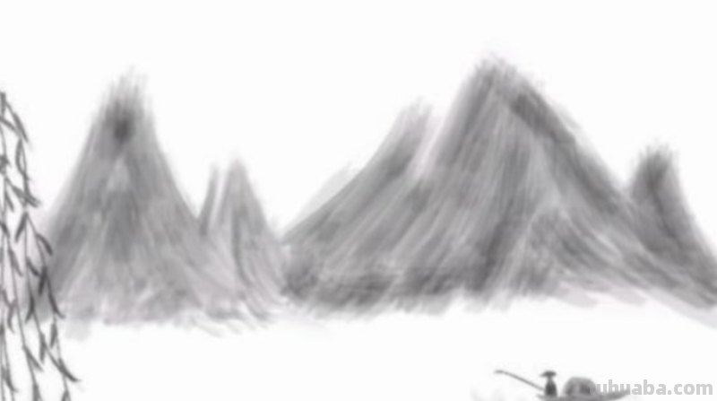 山水怎么画简笔画（山水怎么画简笔画儿童画）