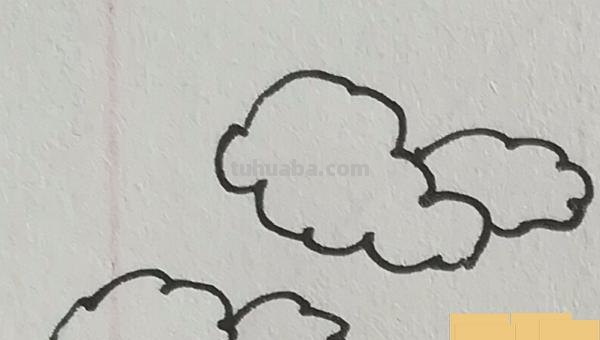 一排浪花怎么画简笔画（一排浪花怎么画简笔画好看又漂亮）