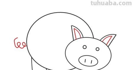 怎么画小猪简笔画（怎么画小猪简笔画可爱图片）