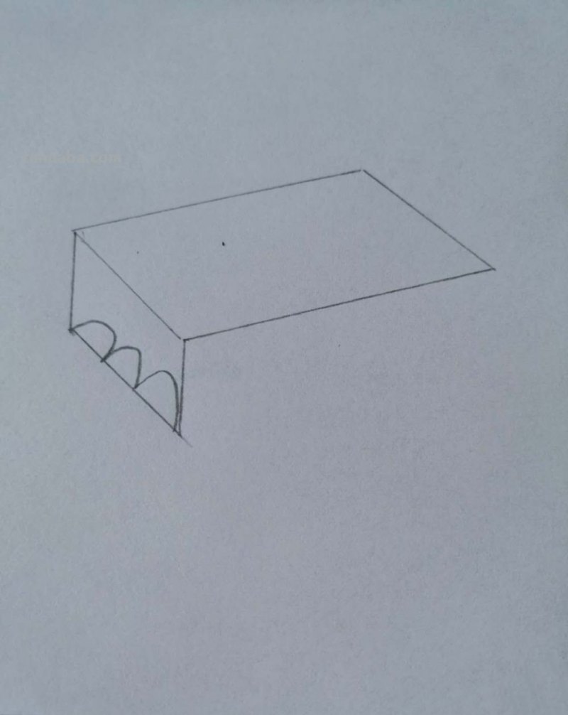 简笔画桌子怎么画（简笔画桌子怎么画特别简单）