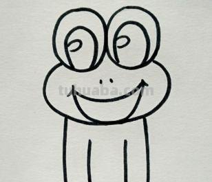 怎么画青蛙简笔画（）