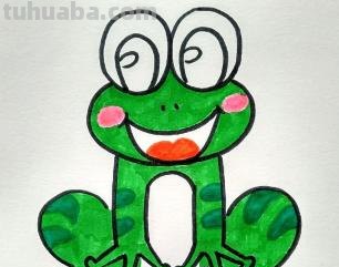 怎么画青蛙简笔画（）