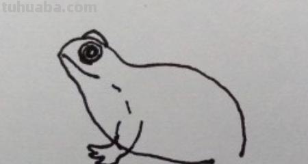 怎么画青蛙简笔画（）